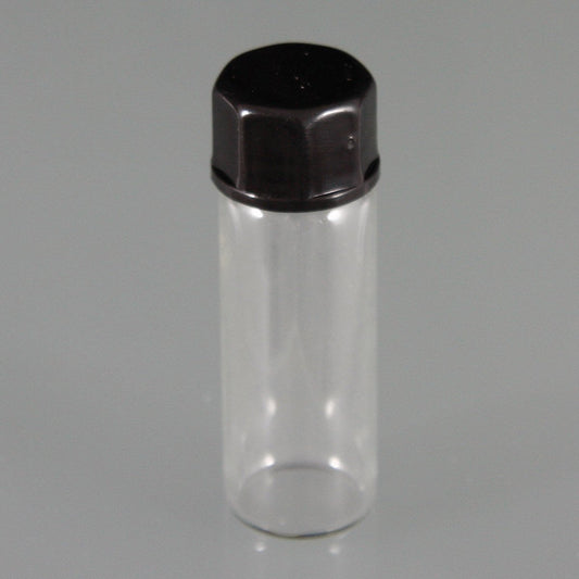 1 Dram Glass Seed Vial (20-30 seeds) Clear