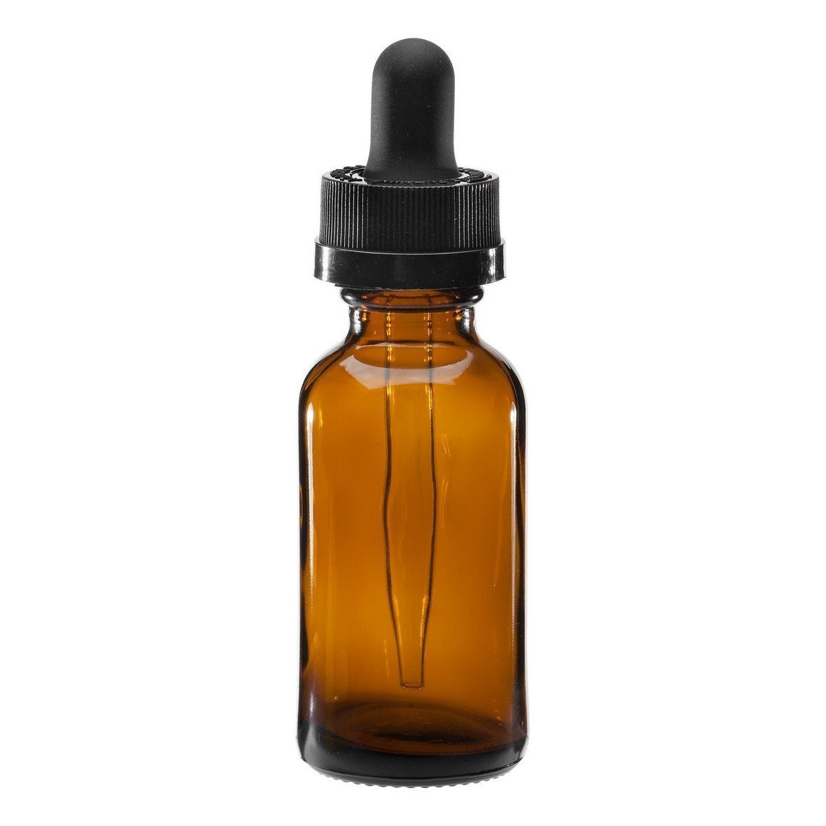 Color_Amber 1 oz Tincture Bottle with Child Resistant Dropper Cap