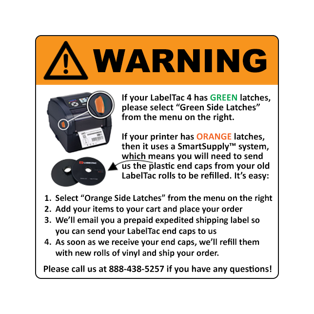 Premium Vinyl Label Tape For LabelTac Printers, Blue, 3.00" x 150'