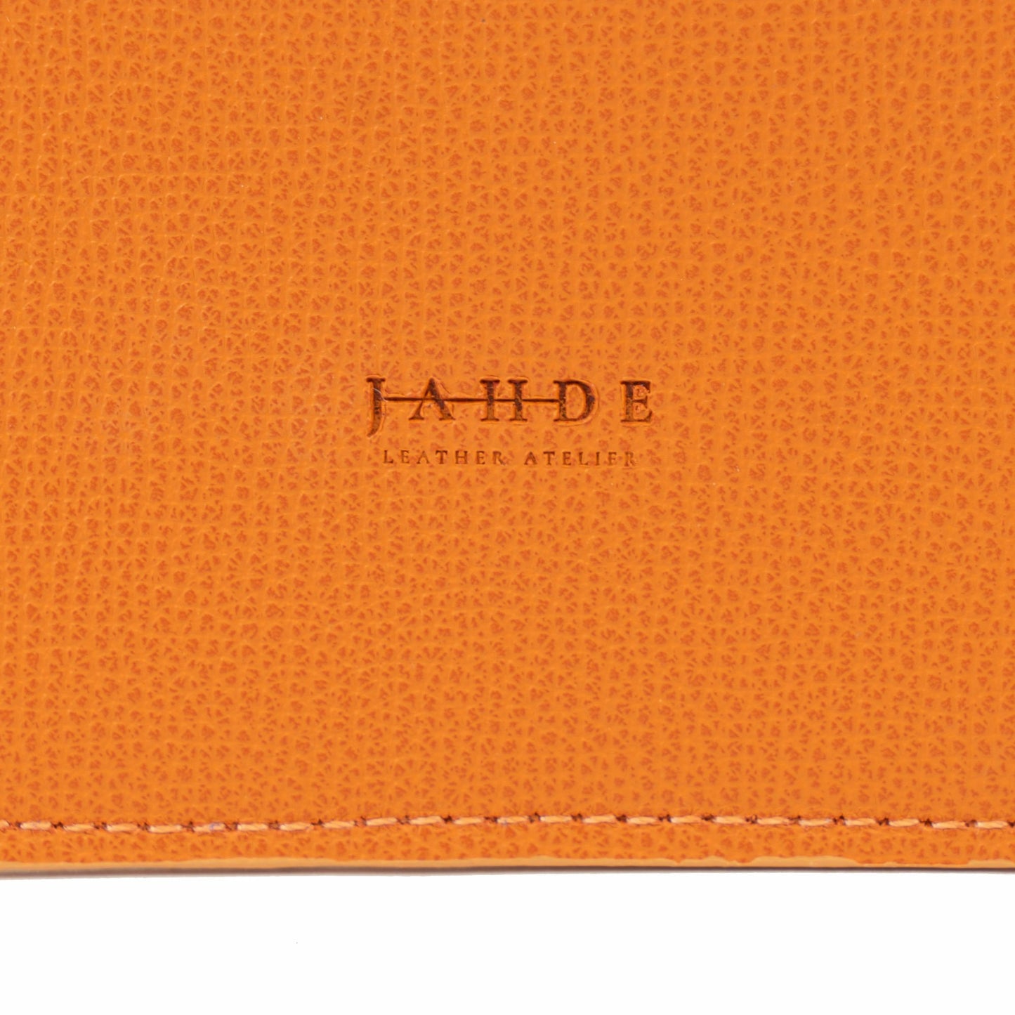 Leather iPad Sleeve Orange