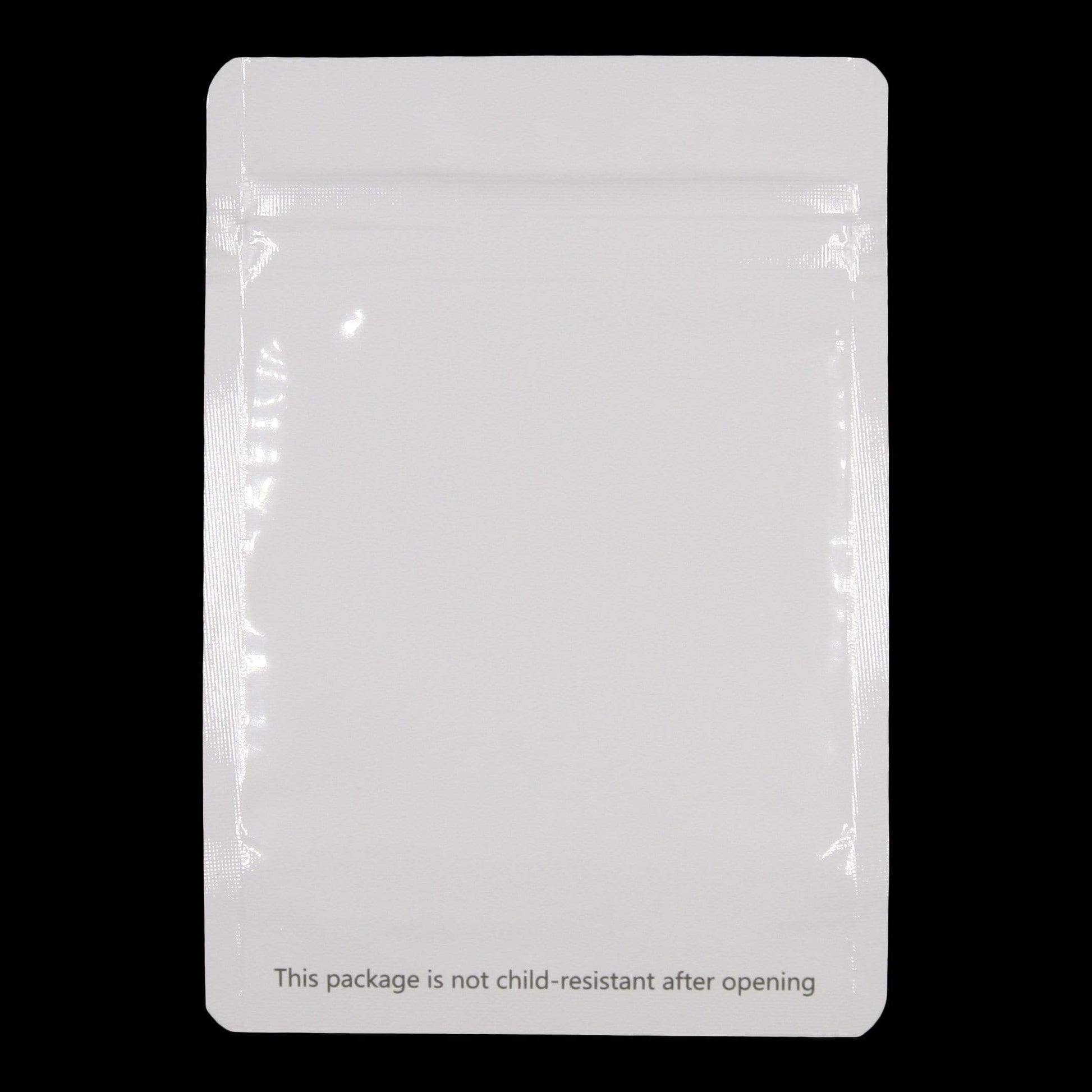 Bag King Clear Front Mylar Bag (1/8th oz) Glossy White