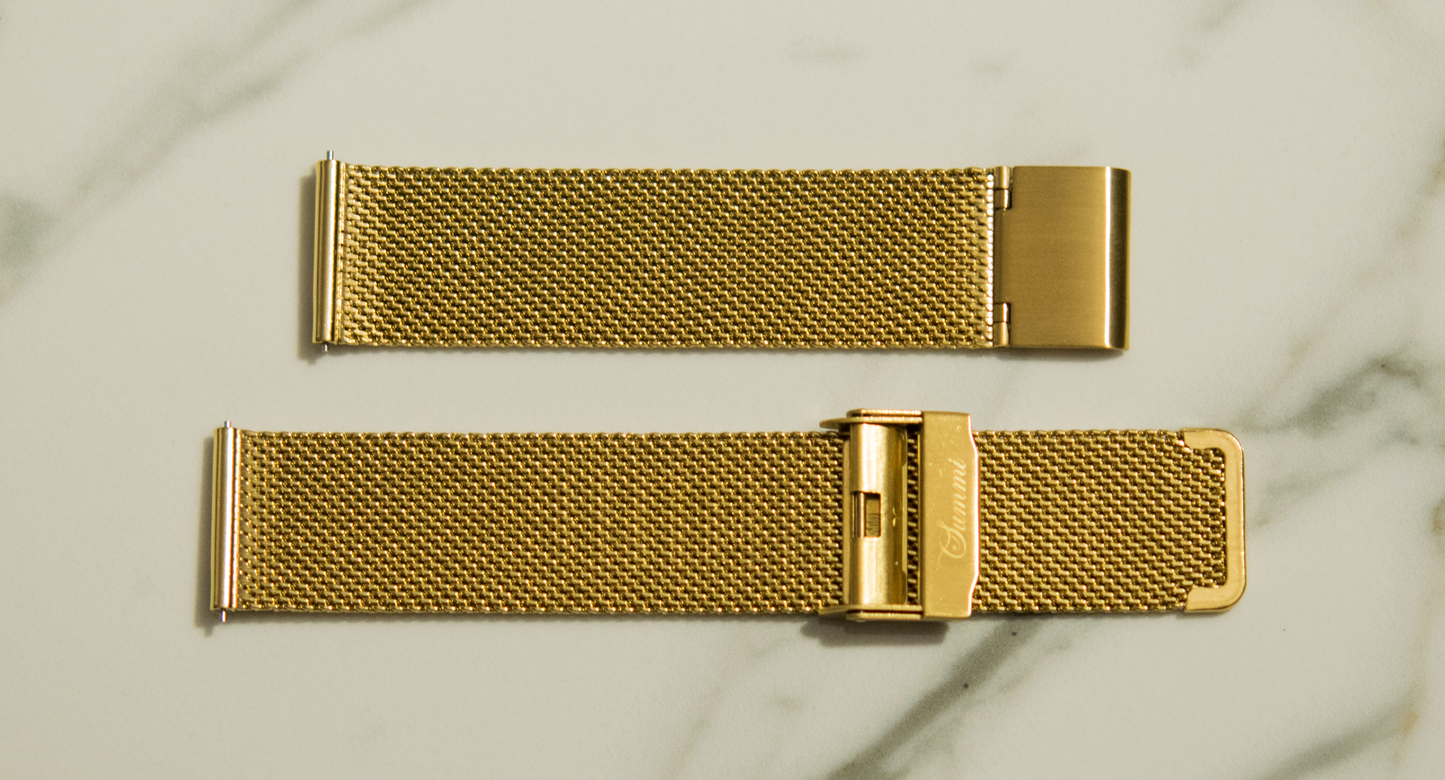 Gold Mesh Band