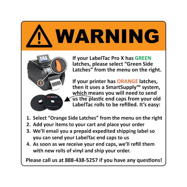 Premium Vinyl Label Tape For LabelTac Printers, Blue, 3.00" x 150'