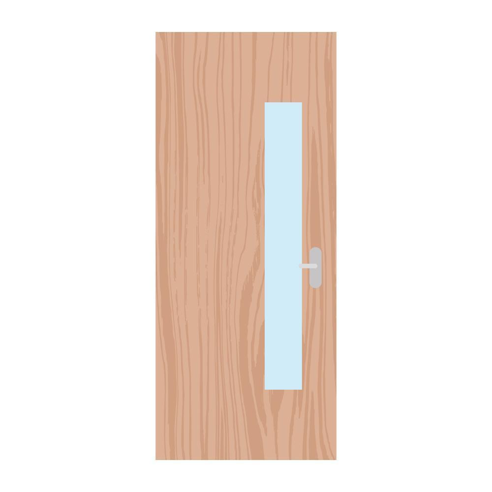 Internal Bespoke Plywood Paint Grade 25G Glazed FD30 Fire Door