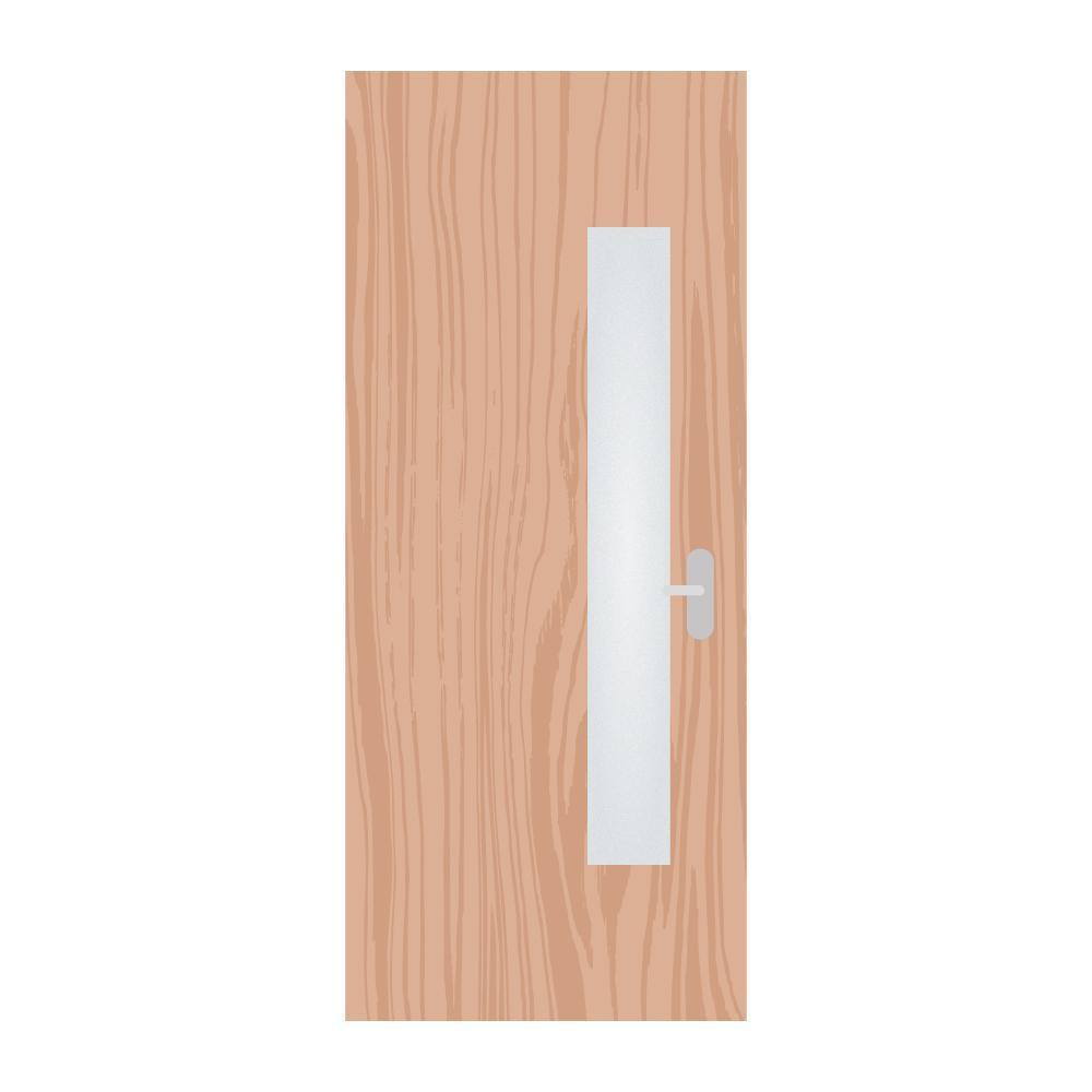 Internal Bespoke Plywood Paint Grade 25G Glazed FD30 Fire Door