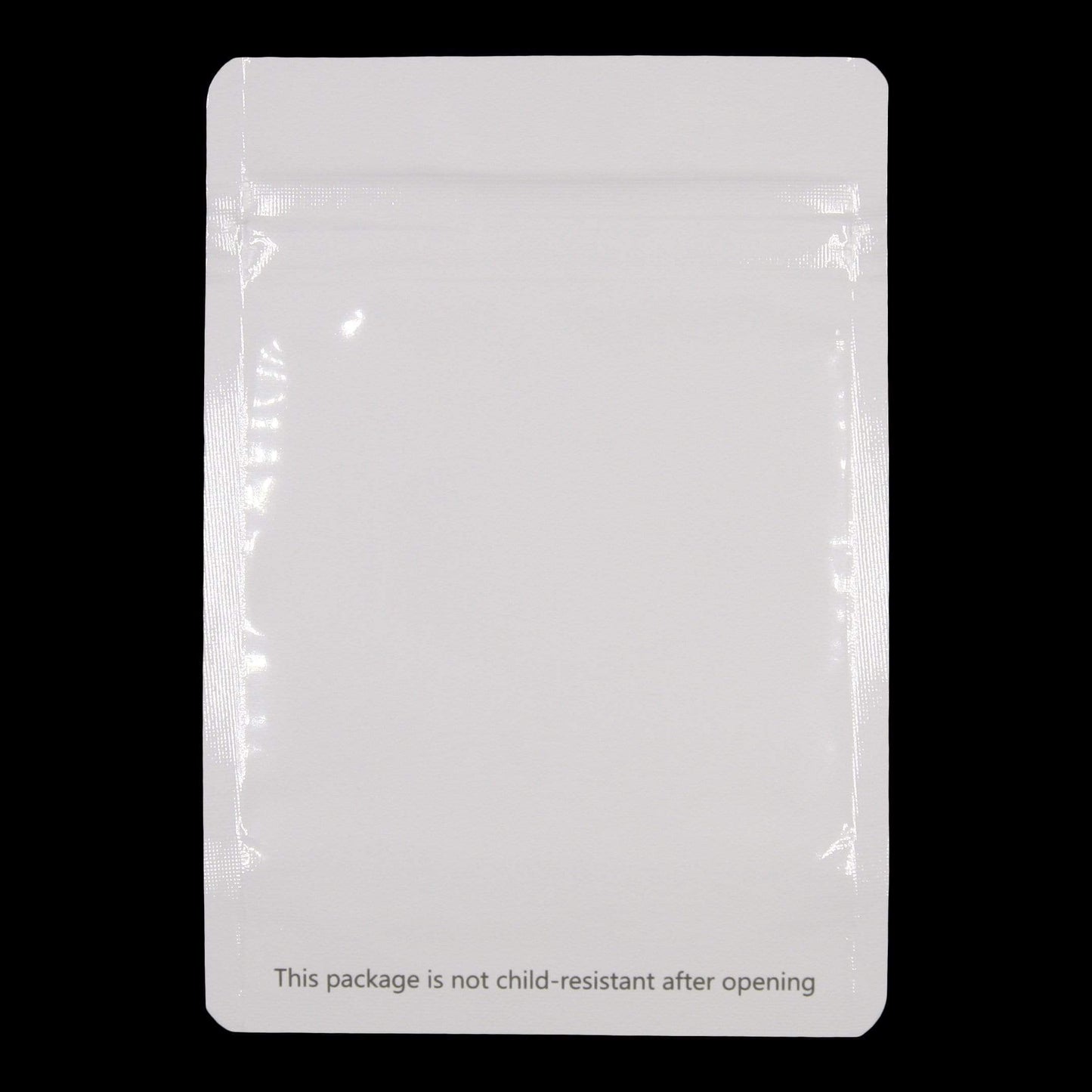 Bag King Clear Front Mylar Bag (1/8th oz) Glossy White