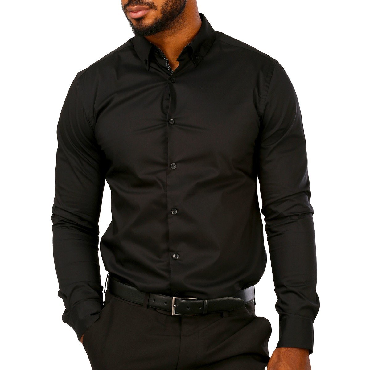 Mens Express Slim Dress Shirt
