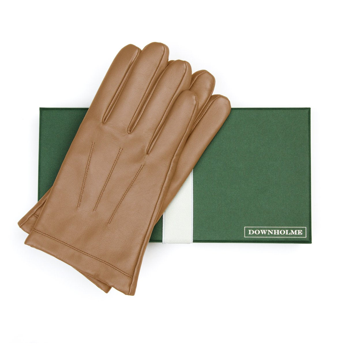 Men's Classic Leather Cashmere Lined Gloves